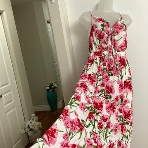 Beautiful Prairie style Tiered Sun Dress Medium
